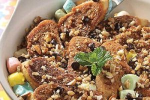 Capirotada de chocolate