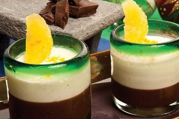 Vasitos de chocoguanabana