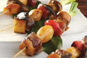 Brochetas Yakitori