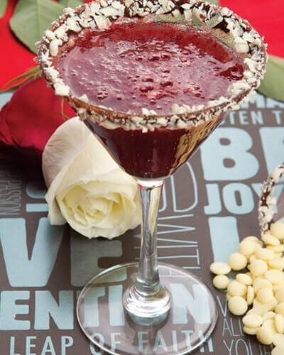 Soda de moras con granada