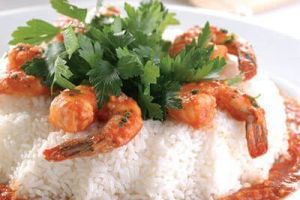 Camarones enchipotlados