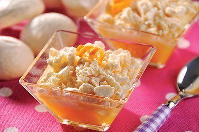 Parfait de crema de naranja