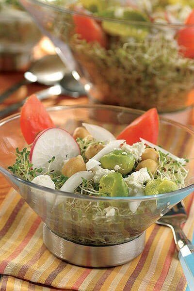 Ensalada de garbanzos