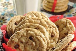 Galletas de chispas de chocolate