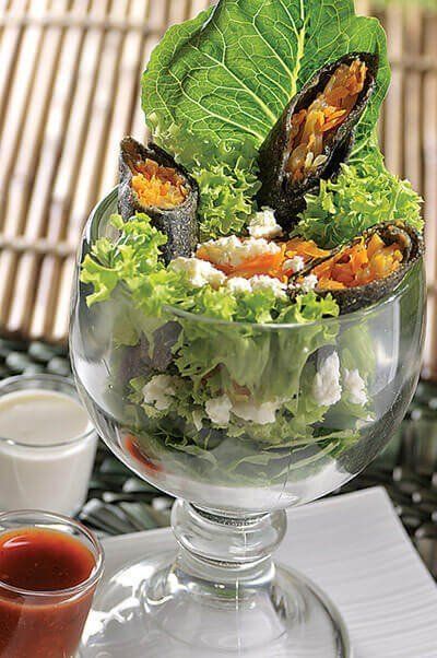 Taquitos dorados de zanahoria