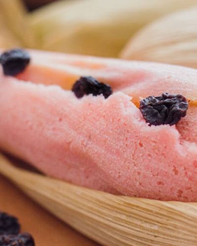 Tamal de dulce clásico