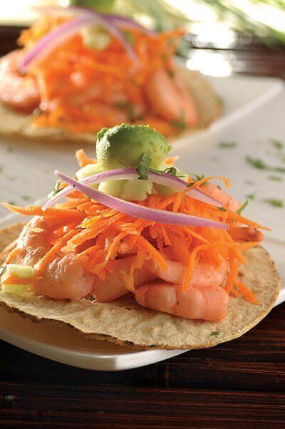 Tostadas de aguachile