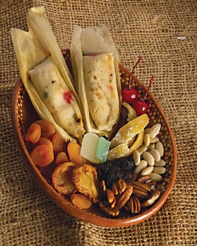 Tamalitos de mantequilla con frutos secos