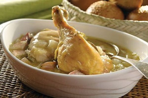 Pollo a la cerveza