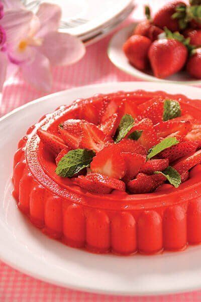 Bavaroise de fresa