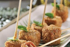 Botanita de ate con queso