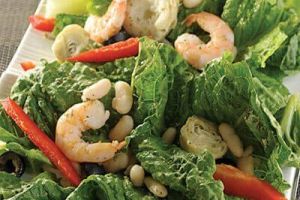 Ensalada de camarón