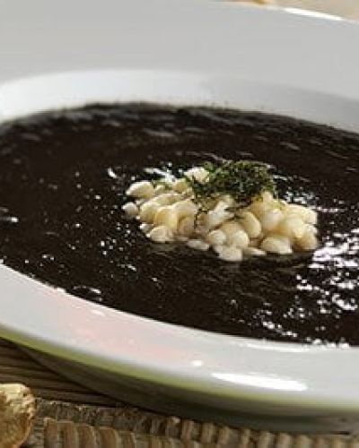 Crema de huitlacoche