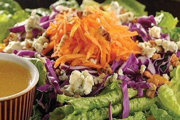 Ensalada de mandarina y queso azul