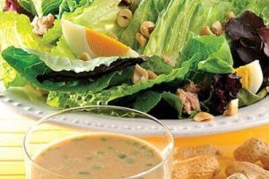 Aderezo de cacahuate para ensalada