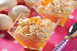 Parfait de crema de naranja