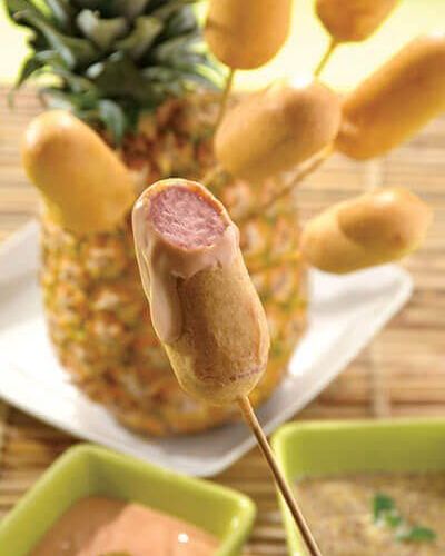 Banderillas de salchicha