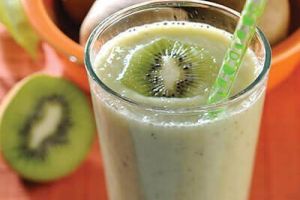 Jugo energético de kiwi