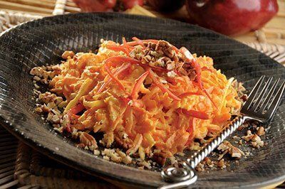 Ensalada de zanahoria y manzana