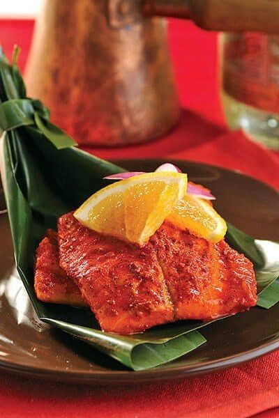 Pescado pibil