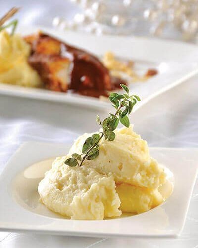 Puré de papas esponjoso