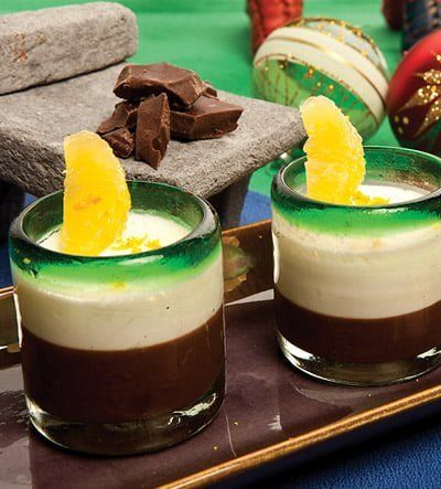 Vasitos de chocoguanabana