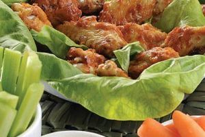 Alitas de pollo picantes