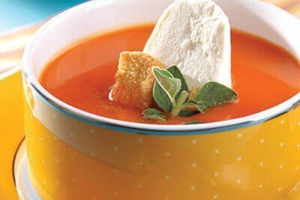 Sopa de pimiento rojo