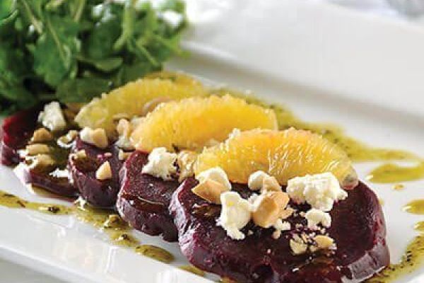 Carpaccio de betabel