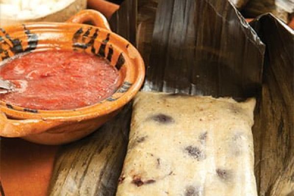Tamales de ayocotes