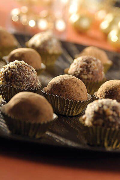 Trufas de chocolate