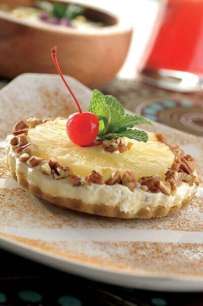 Tartaletas frías de piña