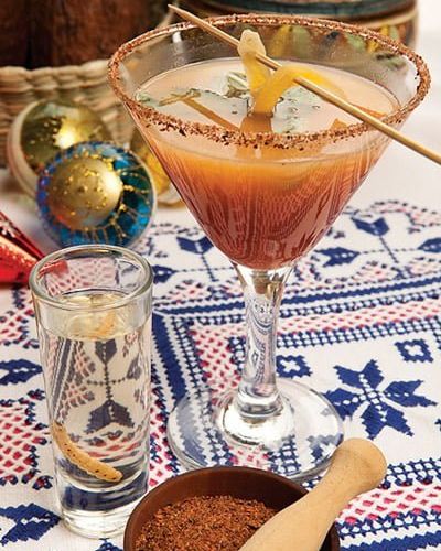 Margarita de guayaba y naranja