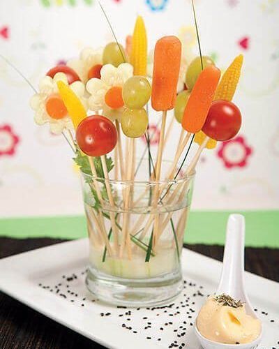 Una botana para decorar