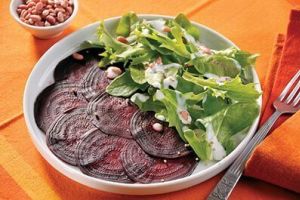 Carpaccio de betabel