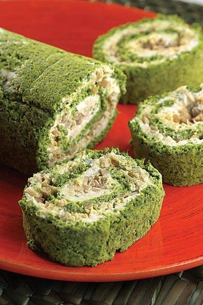 Rollo de espinacas