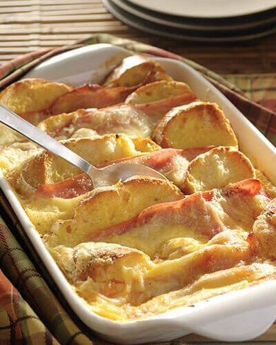 Pan gratinado