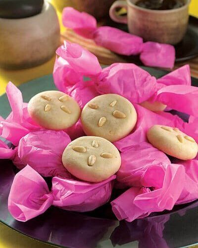 Polvorones de naranja