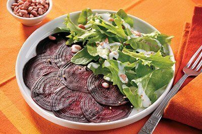 Carpaccio de betabel