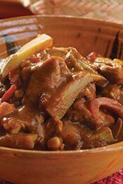 Guisado de cerdo con calabacitas