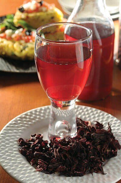 Bebida de Jamaica especiada