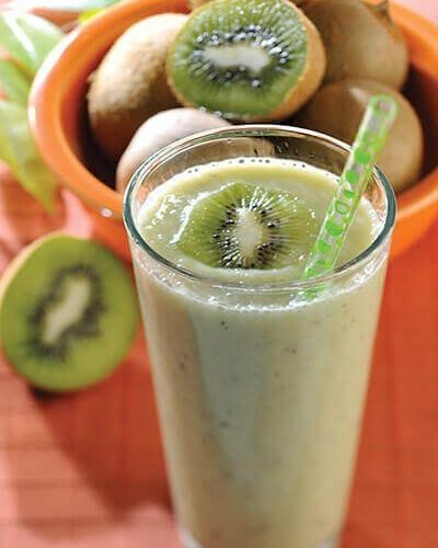 Jugo energético de kiwi