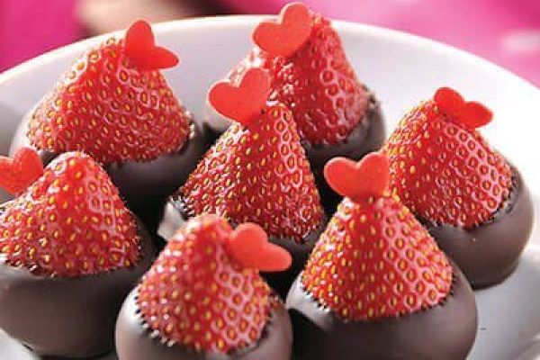 Fresas con chocolate