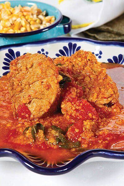 Filete de cerdo en cegueza