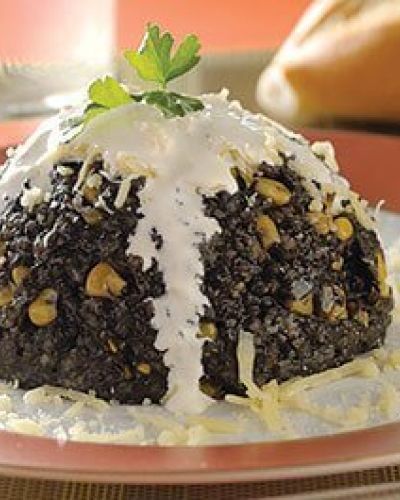 Arroz con huitlacoche