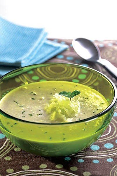 Sopa fría de pepino