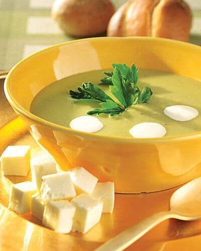 Sopa de pimiento verde