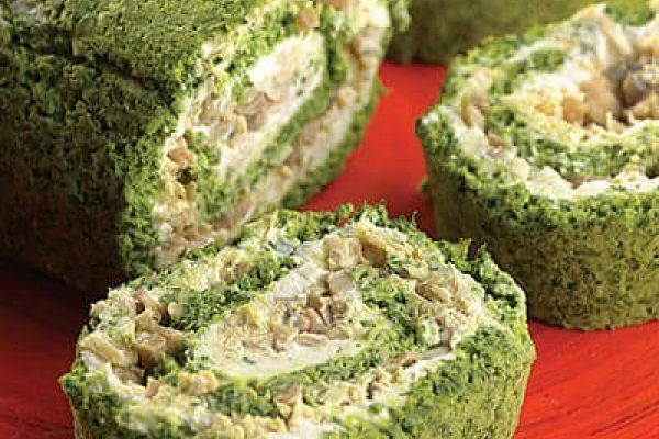 Rollo de espinacas