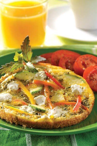Fritatta de calabaza con ricotta