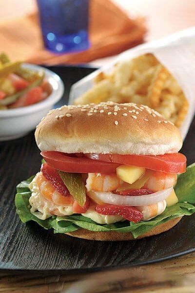 Hamburguesas de camarón